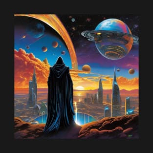 Alien Dreamscape Surreal Sci-Fi Landscapes 1 T-Shirt