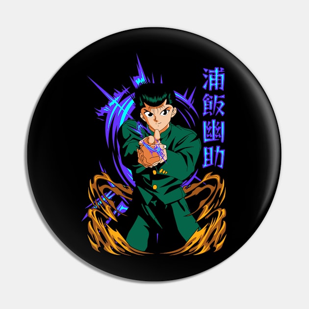 yusuke shooting Pin by spoilerinc