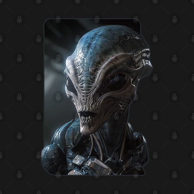 Grays Alien by INKSPACE