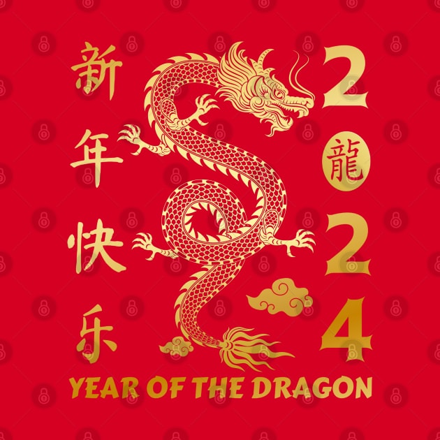 Year of the Dragon 2024 - Lunar new year 2024 by Danemilin