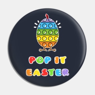 Pop It Easter Egg Pin