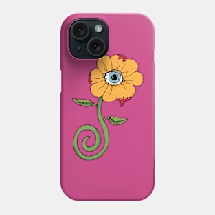 Flower Scary Power Phone Case