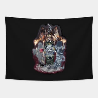 Grim Grinning Ghost Tapestry