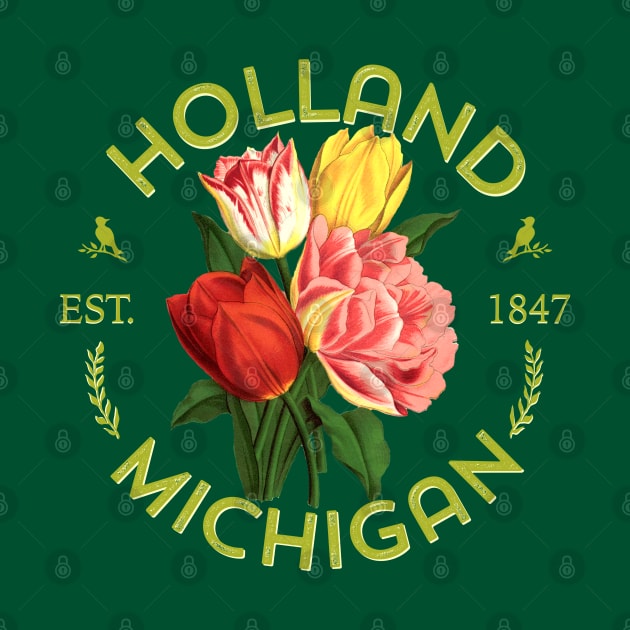 Holland Michigan Gardeners Tulip Flower Floral by Pine Hill Goods
