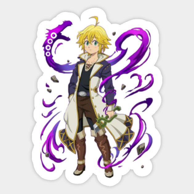 Seven Deadly Sins Meliodas - Seven Deadly Sins - Sticker ...