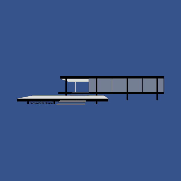 Farnsworth House - Mies van der Rohe by Prelude