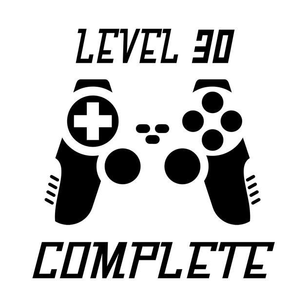 level 30 complete by HBfunshirts