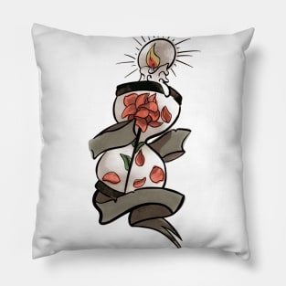 Time Petals - Vintage Pillow