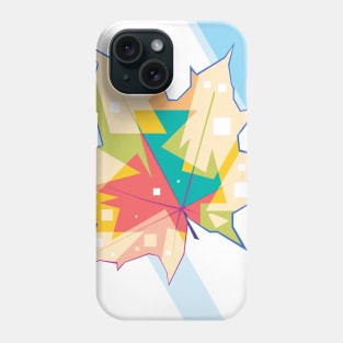 autumn leaves pop art Phone Case