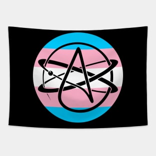 Trans Pride Atheist Tapestry