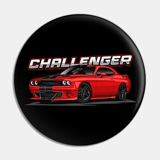 American Muscle Challenger (Redline) Pin