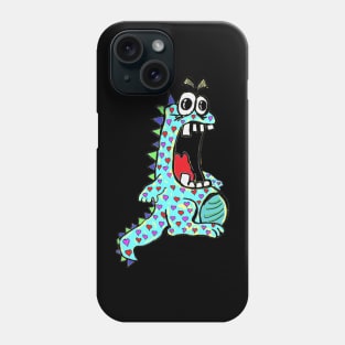 Dinosaur of Love Hearts 1 Phone Case