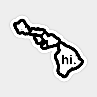 hi Hawaii Islands Magnet