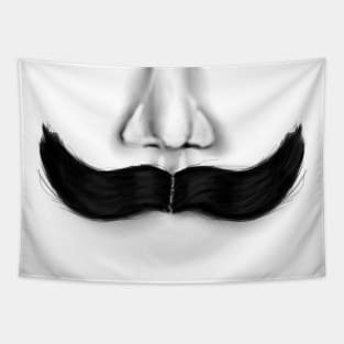 Nose and moustache transparent Tapestry