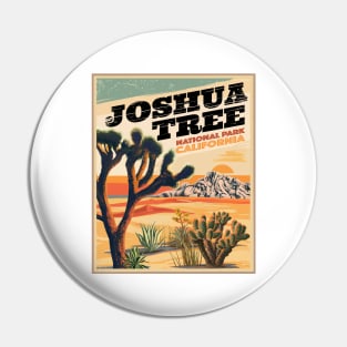 Joshua Tree National Park Outdoor Vintage Pin