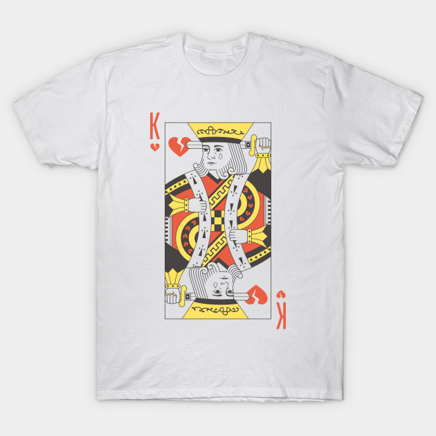king playing card t shirt