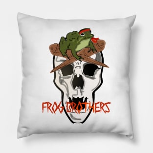 Frog brothers Pillow