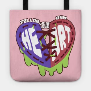 FOLLOW YOUR HEART Tote