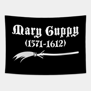 Mary Guppy - Ghosts - white Tapestry