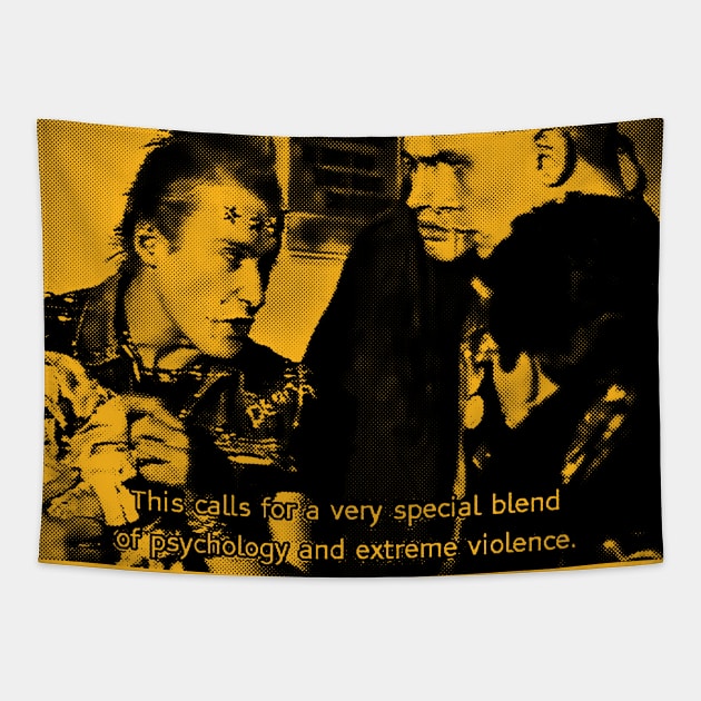 The Young Ones / Extreme Violence Tapestry by DankFutura