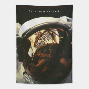 To the Moon and Back Tapestry