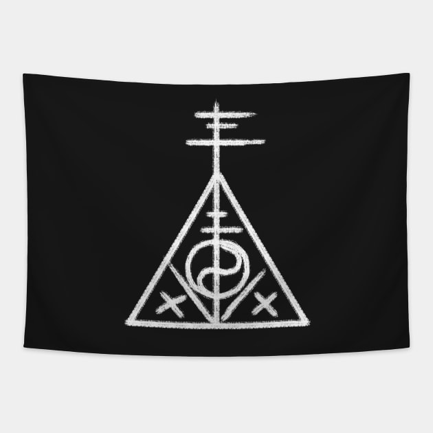 Witch sigil Tapestry by ruhefuchs