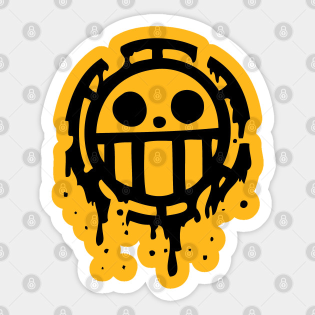 Anime One Piece Heart Pirates Heart Pirates Sticker Teepublic