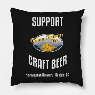 HMB Support Craft Beer: Golden Summit IPA Pillow