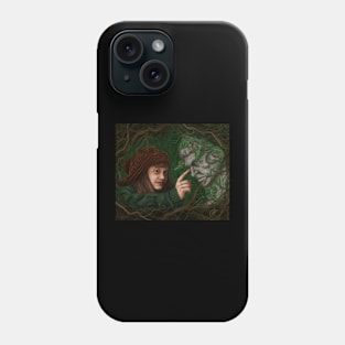 The Secret Garden - digital painting Phone Case