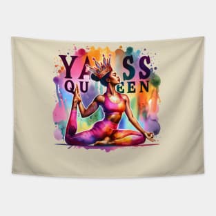 Yas Yoga Queen Tapestry