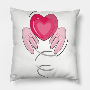 Wings of Love Pillow