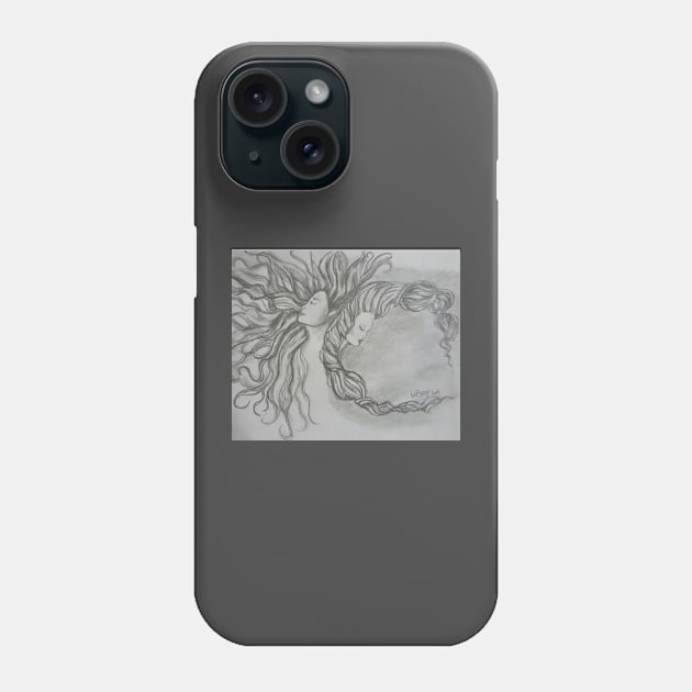 Celestial Beauties Phone Case by Ms. Clemmons Art