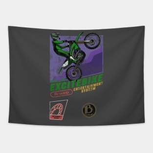 Real Life Excitebike Tapestry