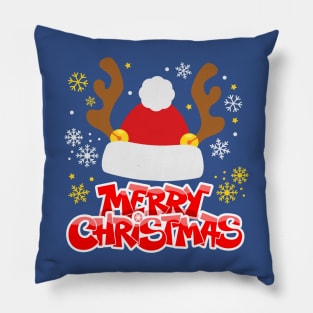 Merry Christmas Holiday Pillow