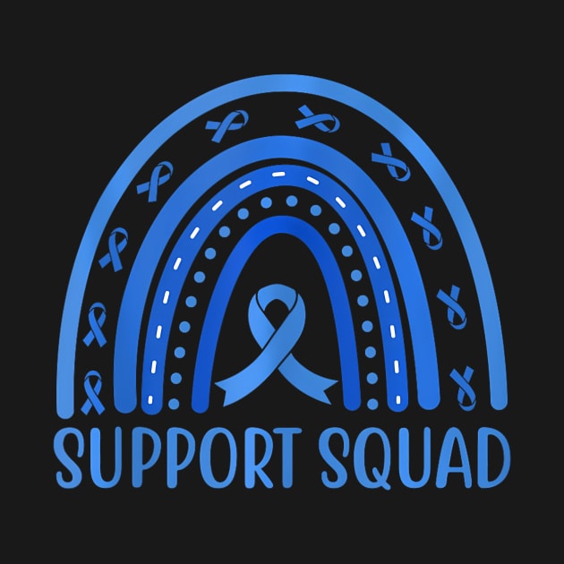 Colon Cancer Support Squad Colorectal Colon Cancer by Blen Man Alexia