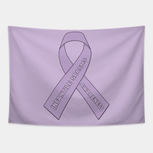 Infantile Spasms Awareness Ribbon Tapestry