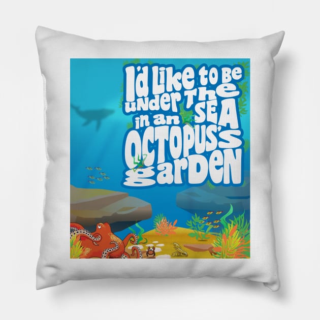 I’d Like To Be... Pillow by toz-art