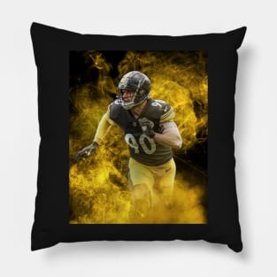 Watt Pittsburgh Sports Art Pillow