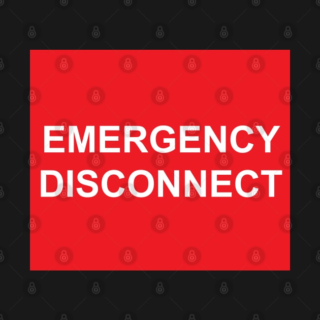 Emergency Disconnect Label by MVdirector