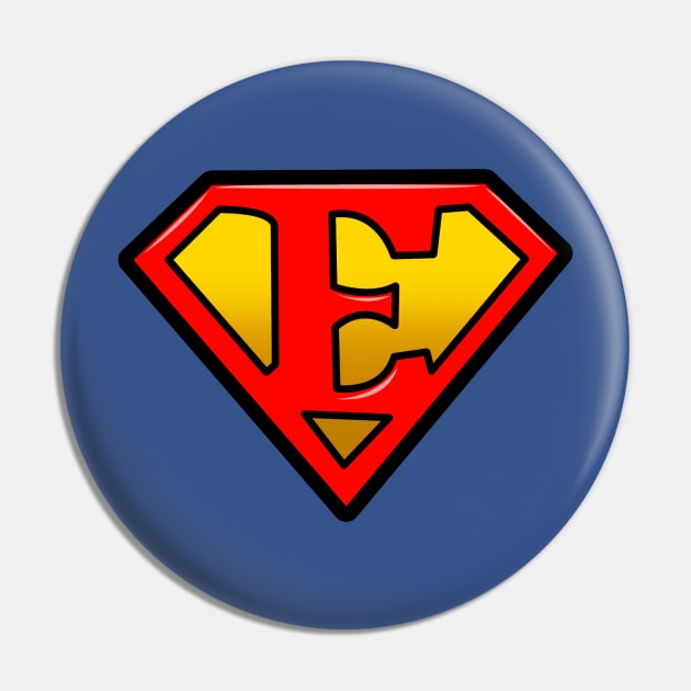 Super E symbol Pin by edwinj22