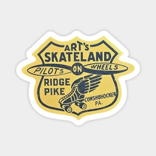 Vintage Roller Skating Conshohocken Pennsylvania Magnet