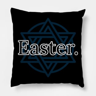 Easter + Star of David Pillow