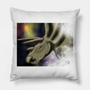 Triceratops of the Universe Pillow