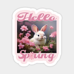 Hello Spring Magnet