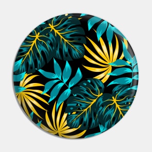 Multicolor leaves design pattern Pin