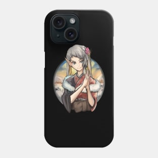 New Year Elf Kimono Phone Case