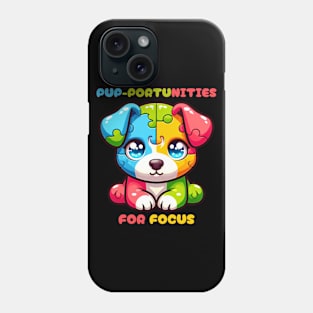 ADHD Awareness: Pup-portunities for Focus Phone Case