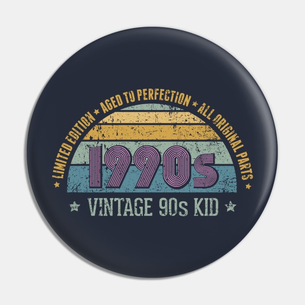 Vintage 90s Kid Pin by kg07_shirts