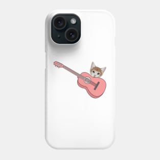 Cat Play Guitar Phone Case