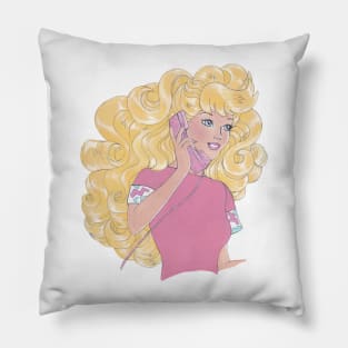 Phone Barbie Pillow